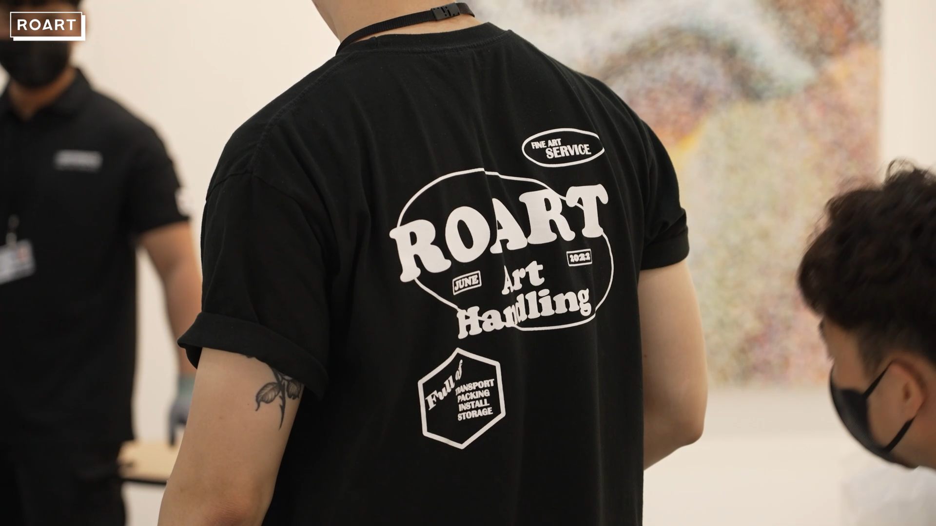 ROART 예술을 전시하는 과정