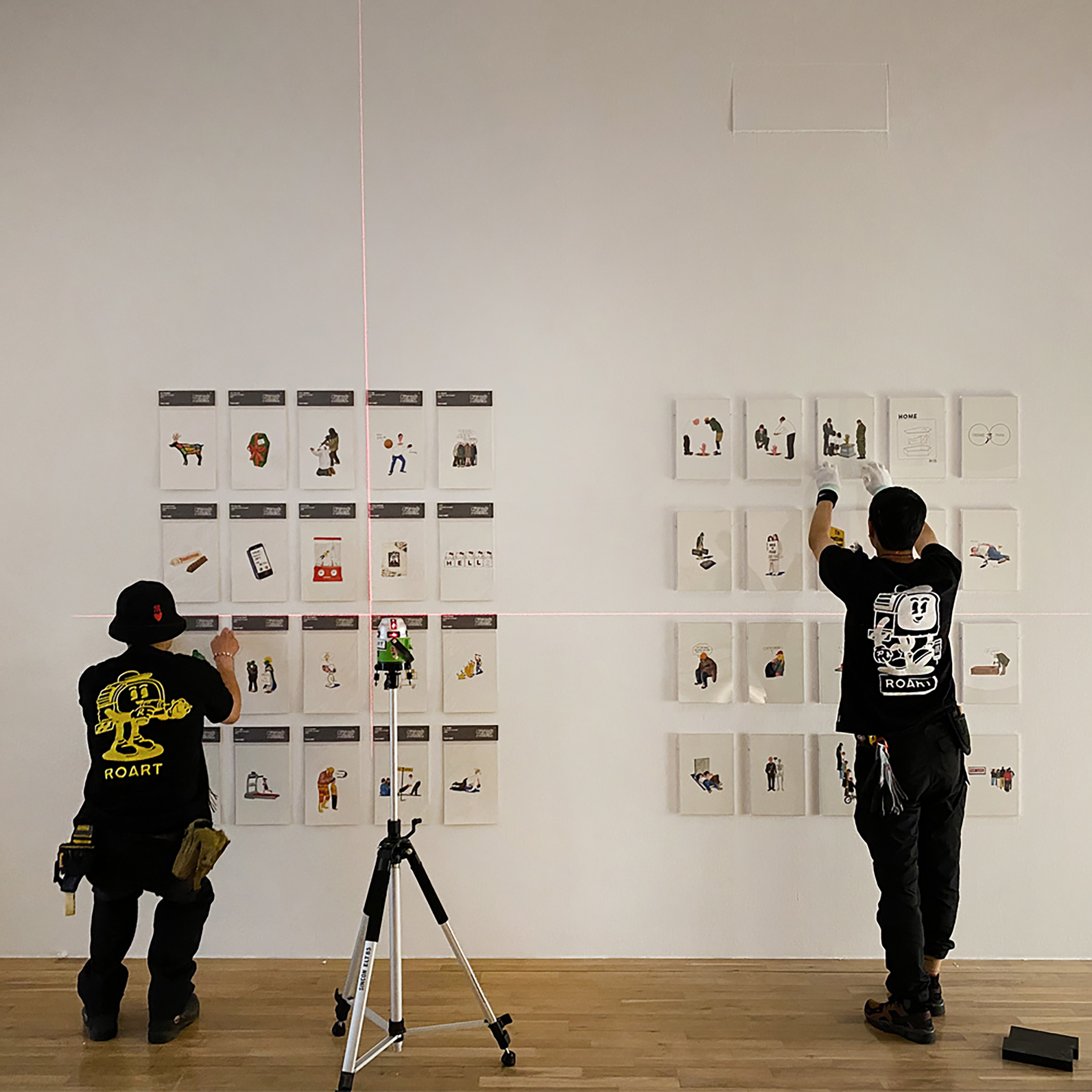 서울시립 북서울미술관 전시 설치 _ 쉿! Keep Calm and Give a Shit