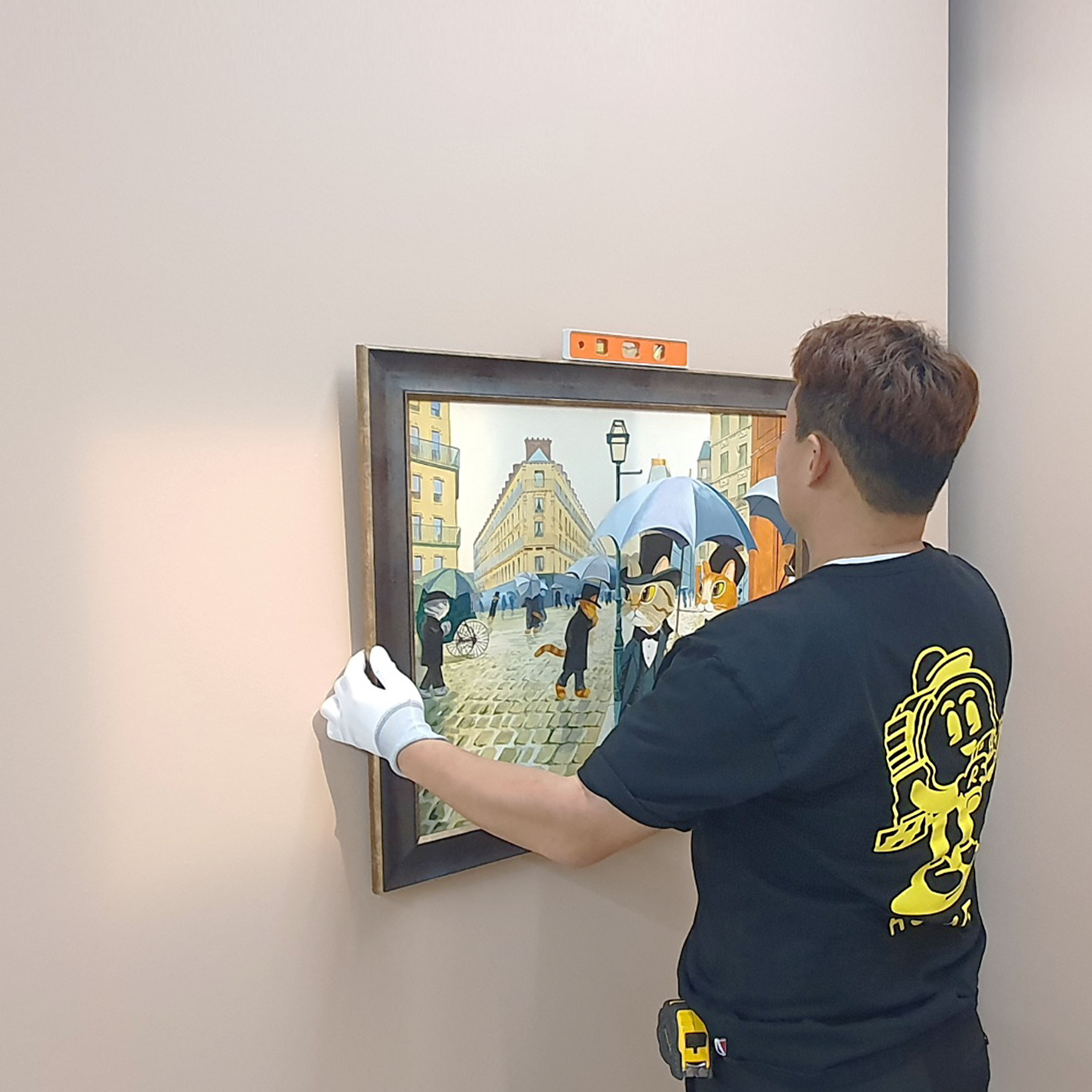 MUSEUM209 전시 설치 _ CAT ART  고양이 미술사