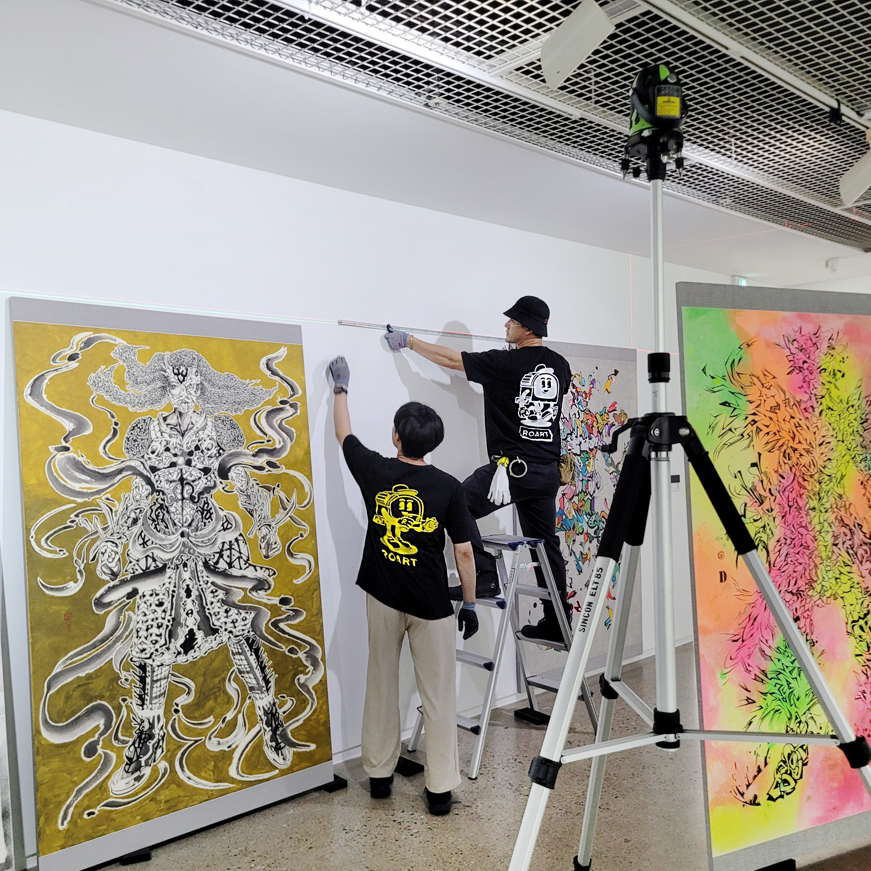 파주 아트센터 전시 설치 _ 아아! 동양화