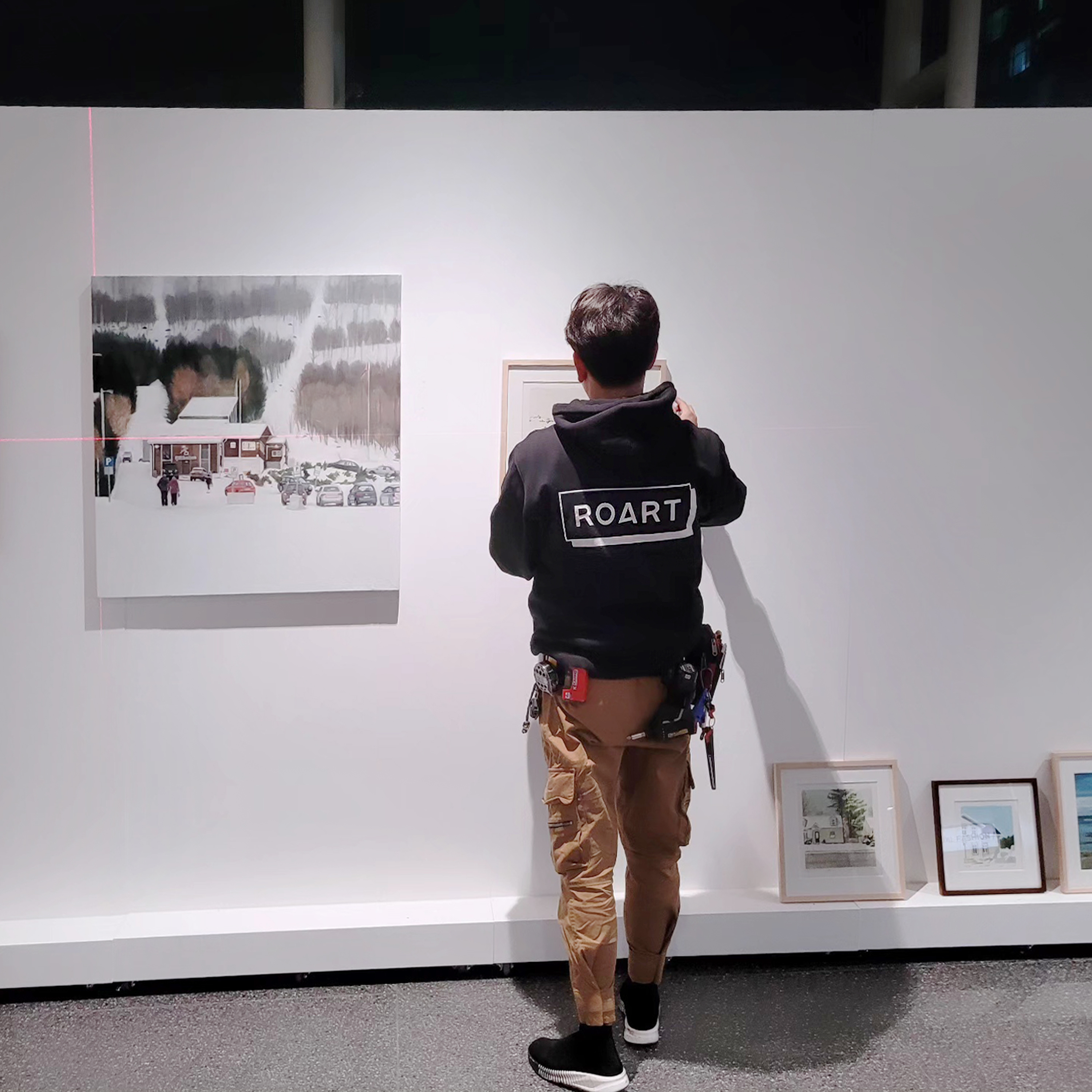 현대백화점 전시 설치 _ 임수진 개인전